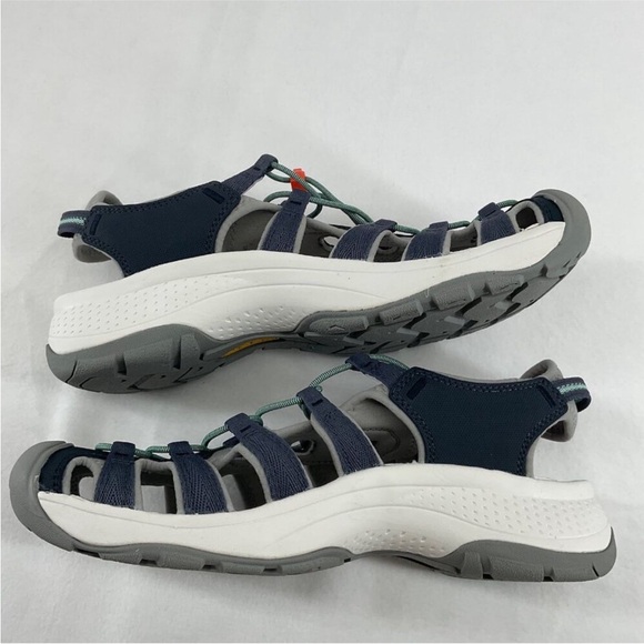 New Keen Astoria West Women’s Sandle Navy/Beveled Glass Size 9.5 - Picture 5 of 8